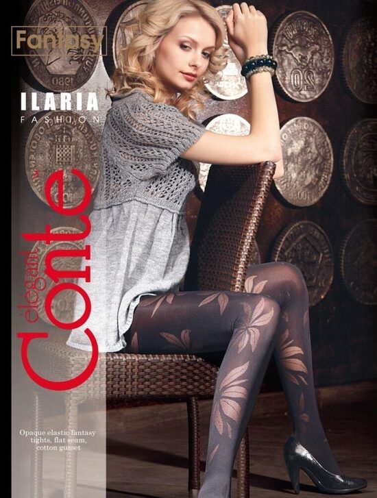 Bieza raksta zeķubikses ILARIA (Conte)